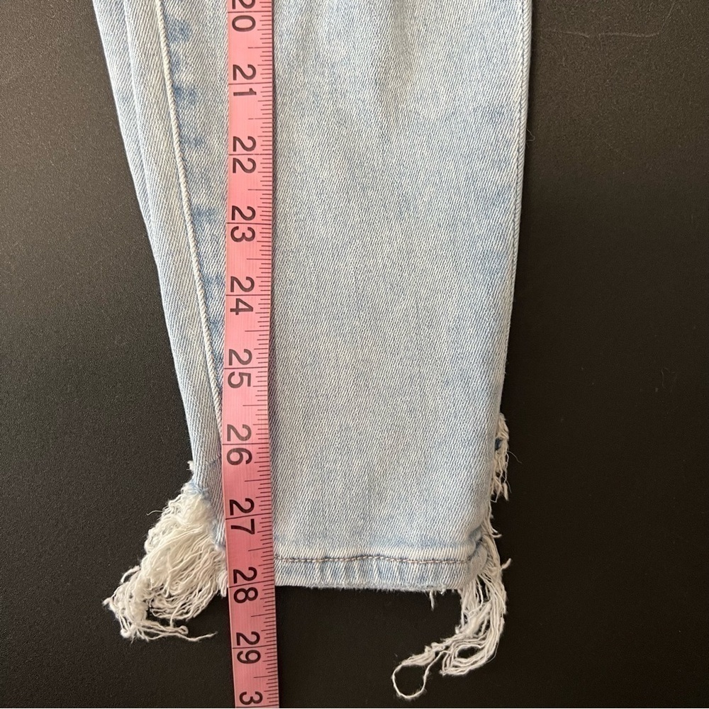 American Eagle Jeans Women 00 R Curvy Hi Rise Jegging light distressed b22 - Picture 5 of 10